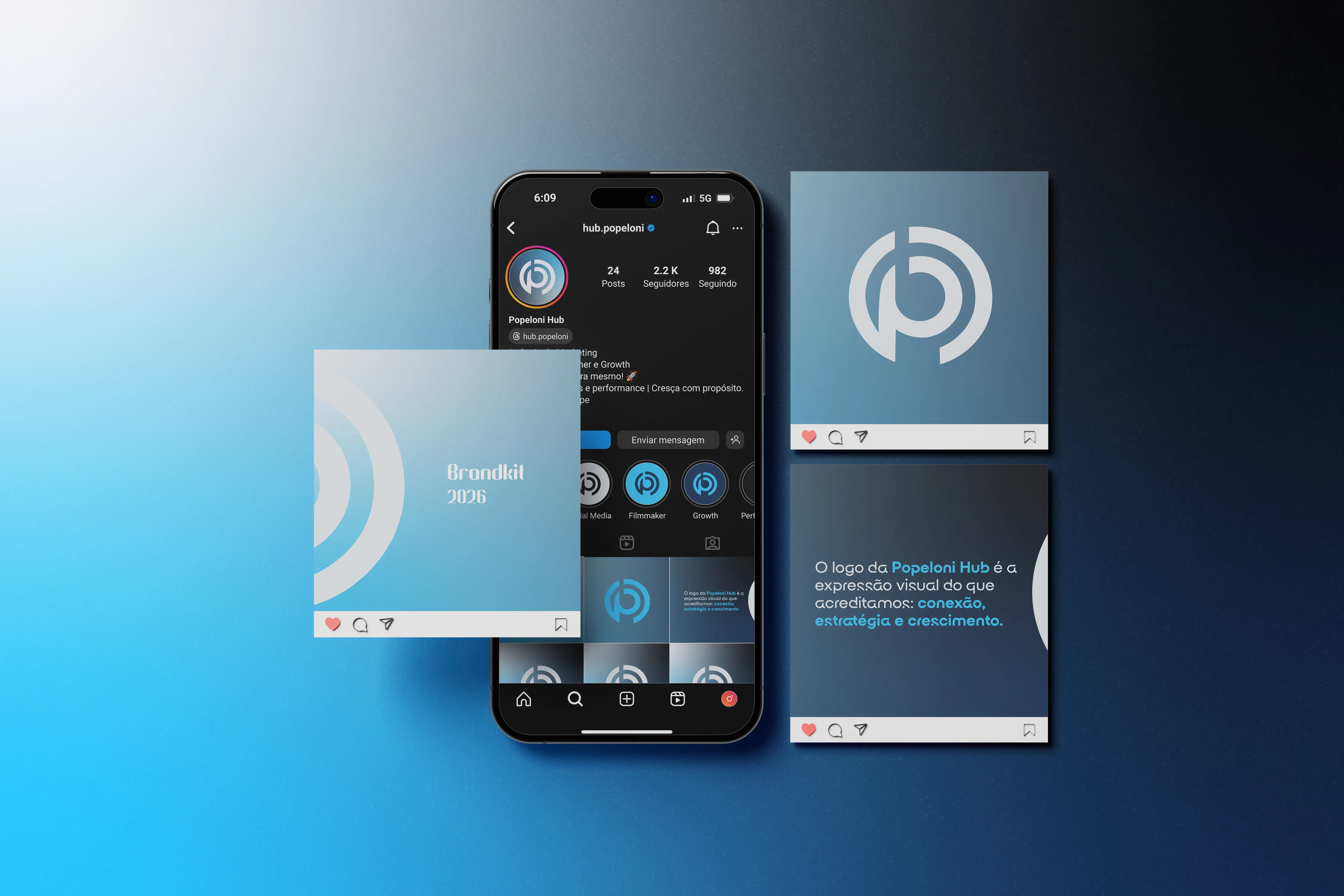 Popeloni Hub — Mockup 5